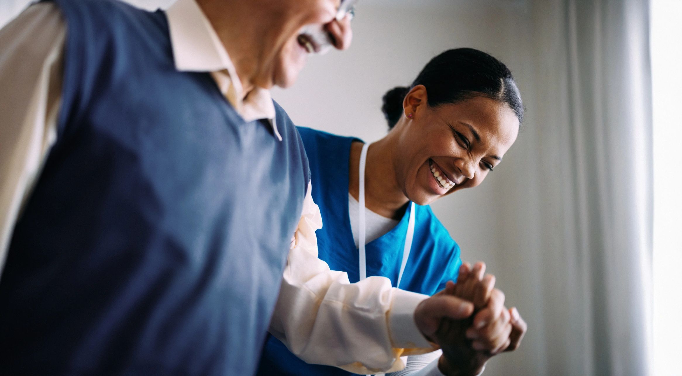 caring home health care senior nurse family support
